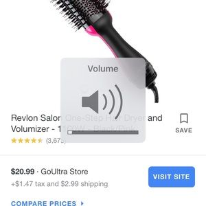 One step voluminizer